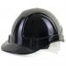 The image features a black Beeswift Economy Vented Safety Helmet, perfect for protection on the worksite. The sturdy hard hat is equipped with vents for comfort and safety, designed specifically for busy bees.