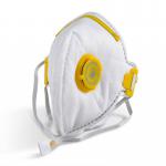 Beeswift Fold Flat P3 Mask Valved White (Box of 20) BBFFP3VN