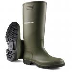 Dunlop Pricemastor PVC Non-Safety Wellington Boot Green 03 BBG03