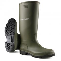 Dunlop Pricemastor PVC Non-Safety Wellington Boot Green 05 BBG05