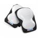 Beeswift Poly Ridged Knee Pads White / Black  BBKP03