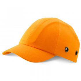 Beeswift Safety Baseball Cap With Retro Reflective Tape Orange  BBSBCOR