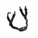 In the photograph, several Beeswift Hard Hat Accessories and Parts, specifically the Y Type Chin Strap, can be seen in a box of 10. The straps are made of durable material and are designed to provide secure chin protection for hard hats.