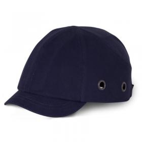 Beeswift Short Peak Safety Baseball Cap Navy Blue  BBSPSBCN