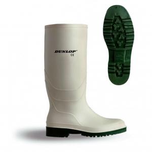 Dunlop Pricemastor PVC Non-Safety Wellington Boot White Size 06.5