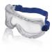 In the image, we see the Beeswift wide vision goggles, made from sturdy material and featuring clear lenses. The glasses and goggles bear the Beeswift logo and are designed for a comfortable fit. The wide vision offers a broad field of view for optimal visibility.