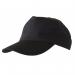 The photograph features a black Beeswift baseball cap made of high-quality material and adorned with the brands signature logo. Its curved brim and adjustable strap provide a comfortable fit, making it the perfect accessory for anyone looking to add a touch of style to their casual outfit.