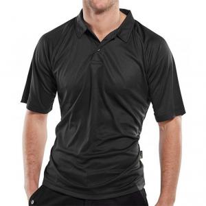 Beeswift B-Cool Wicking Polo Shirt Black Xl BCPKSBLXL