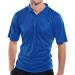 This image features a fantastic Beeswift B-Cool Wicking Polo Shirt in royal blue, size large. The lightweight fabric and stylish design make it a perfect addition to any wardrobe. The iconic Beeswift logo adds a touch of sophistication to this sporty top.