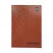 A photograph of Rhino Stationerys accounting book shows a professional-looking notebook featuring 32 pages for book-keeping, with journal ruling and a sleek cover design. The pack includes 144 books, perfect for organizing and tracking finances.