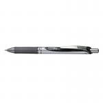Rollerball Pens Pentel EnerGel XM Retractable Gel Rollerball Pen 0.7mm Black Pack of 12 BL77-AO