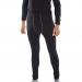 A photograph of Beeswift Thermal Long Johns in Black, size 3XL, showing the front view of the base layer garment. The long johns are made of a soft, comfortable material and have a ribbed design. The waistband is elastic for a snug fit, and the legs are long with cuffs at the ankles. The black color adds a sleek, modern touch.