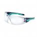 This photograph features a pair of Bolle Safety Silex Clear spectacles, part of Bolle Safetys protective eyewear line. The sleek, lightweight design and clear lenses provide excellent visibility and comfort for various work environments.