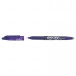 Pilot FriXion Erasable Gel Ink Rollerball Pen Violet - Medium Tip (12) BOX20012322754