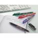 Pilot FriXion Erasable Gel Ink Rollerball Pen Black - Broad Tip (12) BOX20012551093