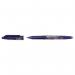 Pilot FriXion Erasable Gel Ink Rollerball Pen Blue - Broad Tip (12) BOX20012551116