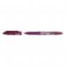 Pilot FriXion Erasable Gel Ink Rollerball Pen Wine Red - Medium Tip (12) BOX20012580284