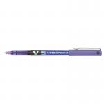Pilot Hi-Tecpoint V5 Liquid Ink Rollerball Pen Violet- Fine Tip (12) BOX45012085741