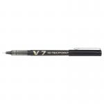 Pilot Hi-Tecpoint V7 Liquid Ink Rollerball Black - Medium Tip (12) BOX45012085758