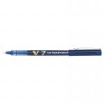 Pilot Hi-Tecpoint V7 Liquid Ink Rollerball Blue - Medium Tip (12) BOX45012085765