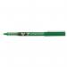 Pilot Hi-Tecpoint V7 Liquid Ink Rollerball Green - Medium Tip (12) BOX45012085789