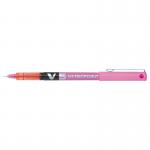 Pilot Hi-Tecpoint V5 Liquid Ink Rollerball Pen Pink- Fine Tip (12) BOX45012085895