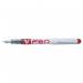 Pilot V-Pen White Barrel Fountain Pen Red- Medium Tip (12) BOX45012326523