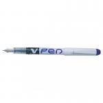 Pilot V-Pen White Barrel Fountain Pen Violet- Medium Tip (12) BOX45012326578