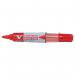 Pilot V-Board Master Whiteboard Marker Red Medium - Bullet Tip (10) BOX50010355776