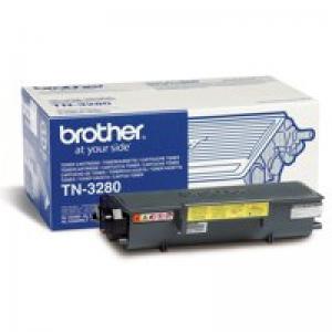 OEM Brother TN3280 Black 8000 Pages Original Toner BRTN3280