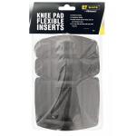 This photo shows a Beeswift B-Safe knee pad in black, with a foldable design for easy storage and transportation. The knee protection is made of durable material and has a prominent Beeswift logo on the front.
