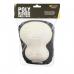 The image shows a pair of Beeswift B-Safe Poly Ridged Knee Pads with knee protection for maximum safety. The pads are yellow and black, featuring a ridged design for added comfort and durability. The brand name, Beeswift, is prominently displayed on the top.
