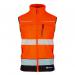 Beeswift DELTIC HI-VIS GILET TWO-TONE Orange Black 3XL BSDBWTTORBL3XL