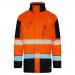 Beeswift DELTIC HI-VIS JACKET TWO-TONE Orange Black 3XL BSDJTTORBL3XL