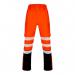 These Deltic High-Visibility Trousers in two-tone orange and black are perfect for staying visible and safe on the job. The XL size ensures a comfortable fit for all-day wear.