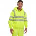 Beeswift Zip-Up Hooded Sweatshirt Saturn Yellow S BSHSSENSYS