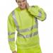 Beeswift Hi-Visibility Sweatshirt Saturn Yellow L BSSENSYL