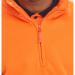 Beeswift Quarter Zipped Sweatshirt Orange L BSZSSENORL