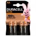 Duracell Plus AA Battery Pack of 4 BT0001