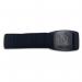 The image shows a durable and flexible work belt from Beeswift Workwear Accessories. The belt is made of stretch material and has a smooth buckle. It is designed for comfort and functionality on the job.
