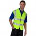 Beeswift En Iso 20471 Vest Orange (Bulk Pack) Saturn Yellow S (Box of 100) BWCSYS