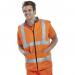 Beeswift Reversible Bodywarmer Orange / Grey 3XL BWENGORXXXL