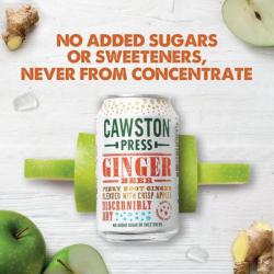 Cawston Press Ginger Beer 24 x 330ml CANS104