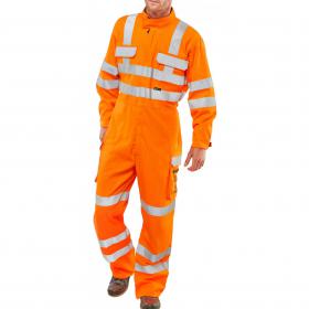 Beeswift Orange Arc Compliant Ris Coverall Orange 38 CARC153OR38