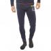 This image shows a pair of high visibility long johns from Beeswift. The long johns are arc compliant and come in a size M. The design features a bright and reflective yellow color, making the wearer highly visible for safety purposes.