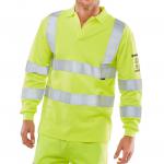 Beeswift Arc Flash Hi Viz Polo Shirt Saturn Yellow L CARC2HVSYL