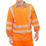 Beeswift Arc Flash GO-RT Polo Shirt Orange L CARC51ORL