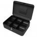 CashDocument Boxes Cash Box Black 10” CBBK10
