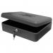 CashDocument Boxes Cash Box Black 12” CBBK12