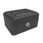 CashDocument Boxes Cash Box Black 6” CBBK6